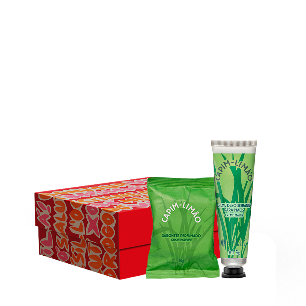 Presente Capim-Lim&atilde;o: Creme de M&atilde;os e Sabonete Perfumado 50g, ,  large image number 0